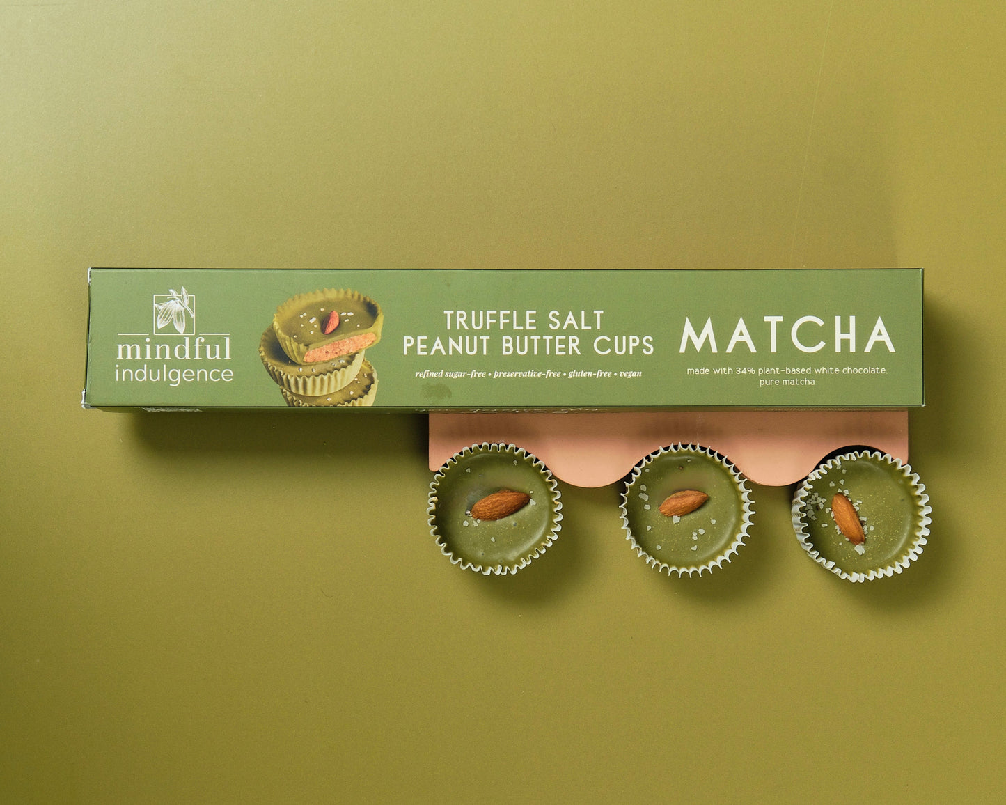 Matcha Peanut Butter Cups